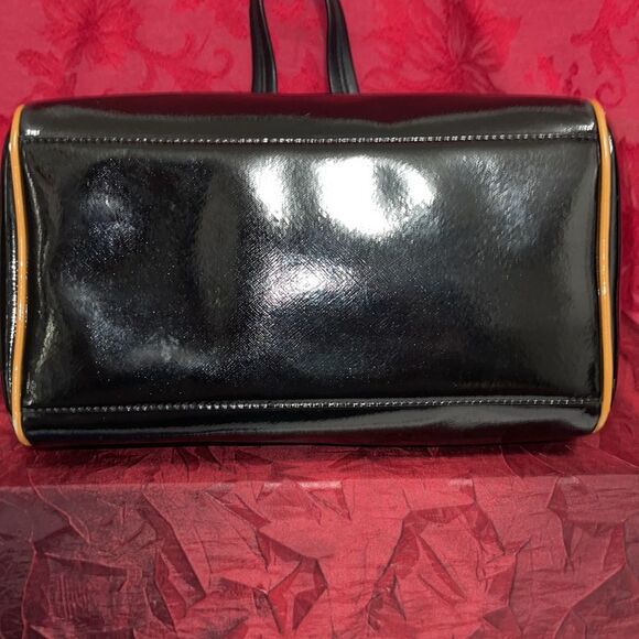 Calvin Klein Leather/Patent Leather Leopard Cheetah print‎ bag - Picture 10 of 16